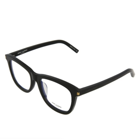Saint Laurent Unisex Black Square Eyeglasses! - Picture 1 of 4